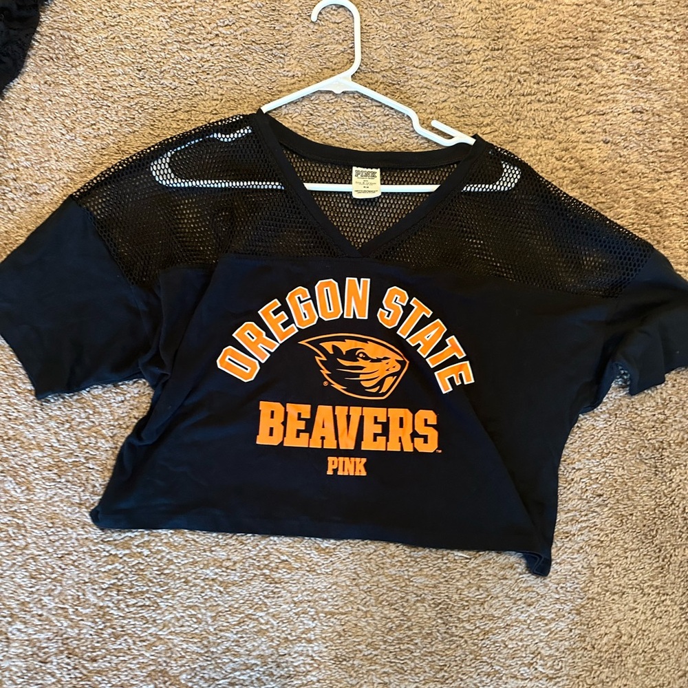 Oregon state cropped top